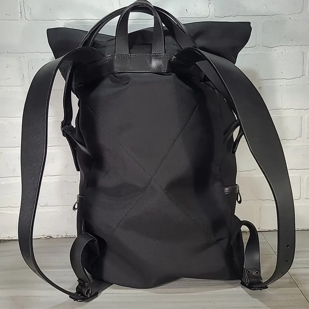 Atelier de L'Armee Blackpack‎ Black Canvas/Leather/Suede